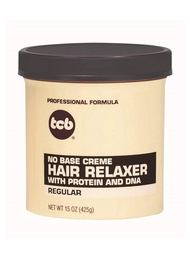 Hair Relaxer No Base Creme 15 Ounce Regular Jar (443Ml) (3 Pack)
