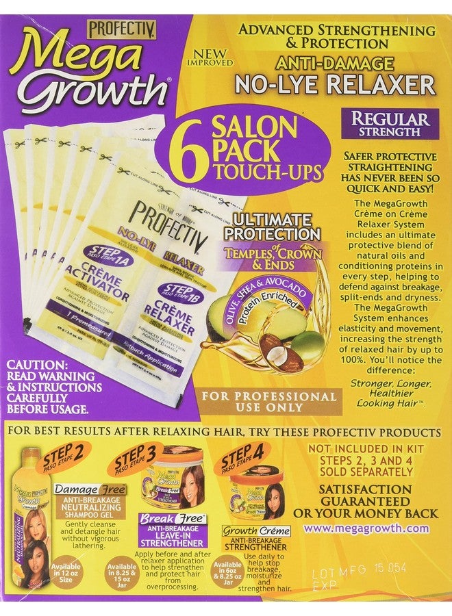 Mega Growth Anti Damage No Lye Hair Regular Strength Relaxer