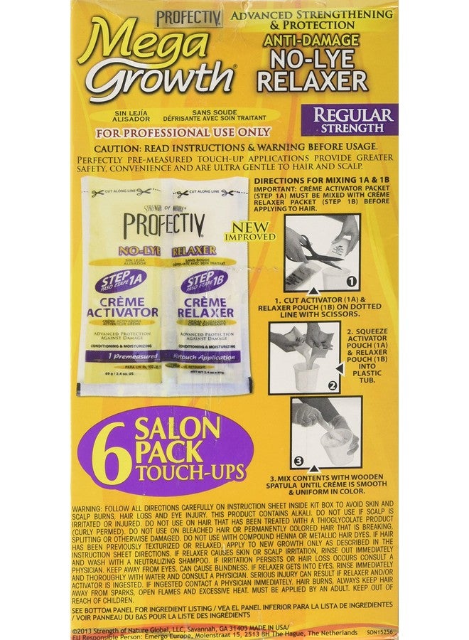 Mega Growth Anti Damage No Lye Hair Regular Strength Relaxer