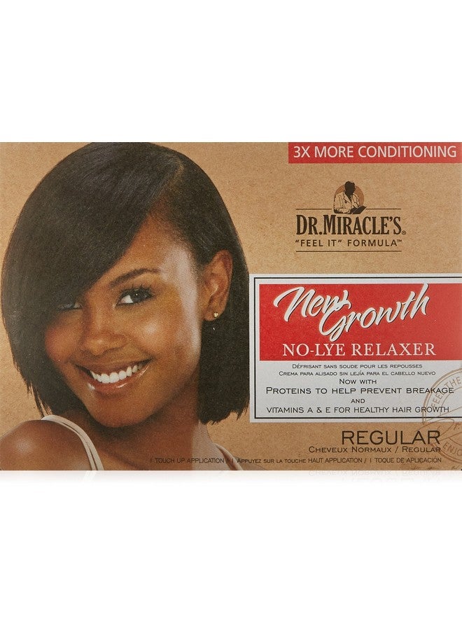 New Growth Thermaceutical Intensive Nolye Relaxer Regular Kit 2X More Conditioning