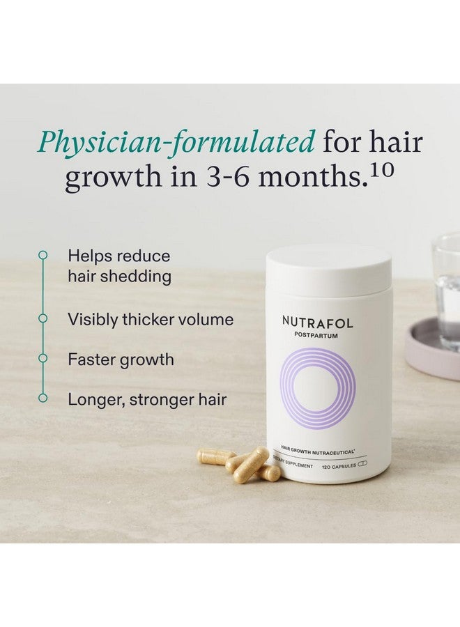 Postpartum Hair Growth Supplements Clinically Tested For Visibly Thicker Hair And Less Shedding Breastfeedingfriendly 1 Month Supply