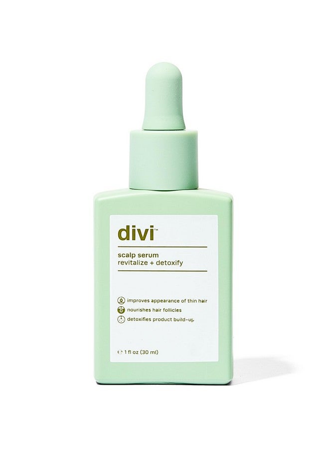 Scalp Serum Revitalize And Detoxify Aids Against Hairthinning Nourishes Hair Follicles Detoxifies Product Buildup (30 Ml)