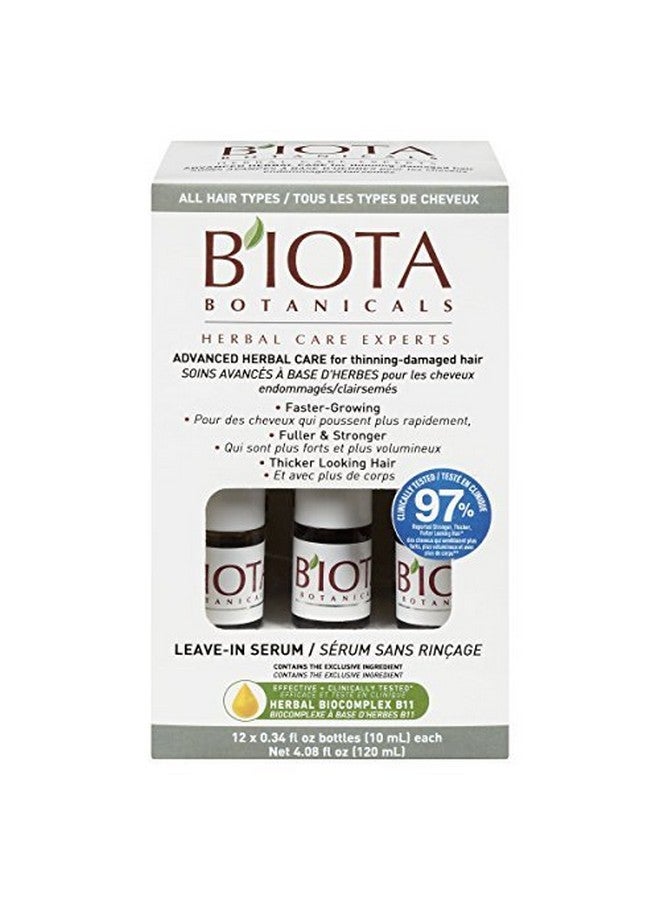 Biota Botanicals Bioxsine Series Serum For Thinning Hair 4.08 Fluid Ounce By Biota