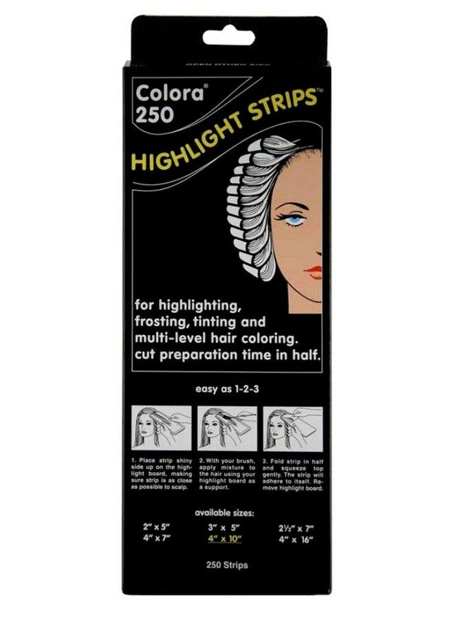 250 Highlight Strips 4X10 (3 Pack)