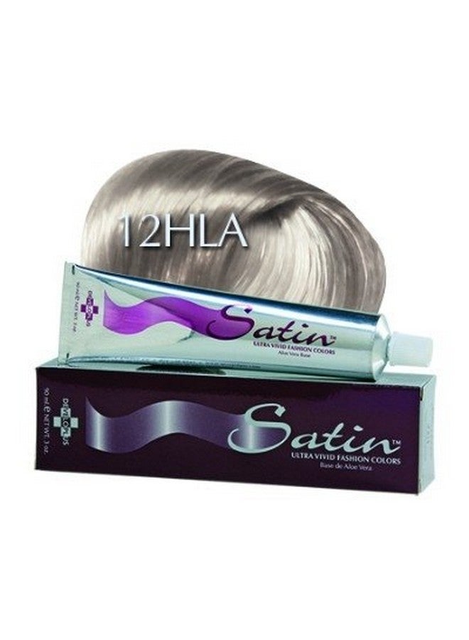 Satin Color 12Hla High Lift Ash Blonde 3 Ounce (88Ml) (3 Pack)