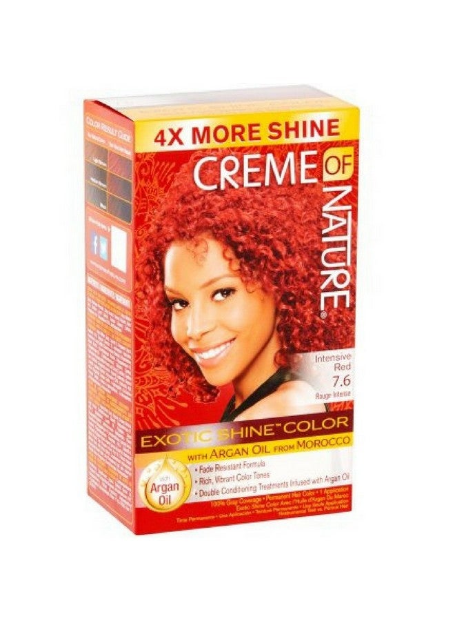 Exotic Shine Color With Argan Oil Intensive Red 7.6 1 Ea (Pack Of 2)