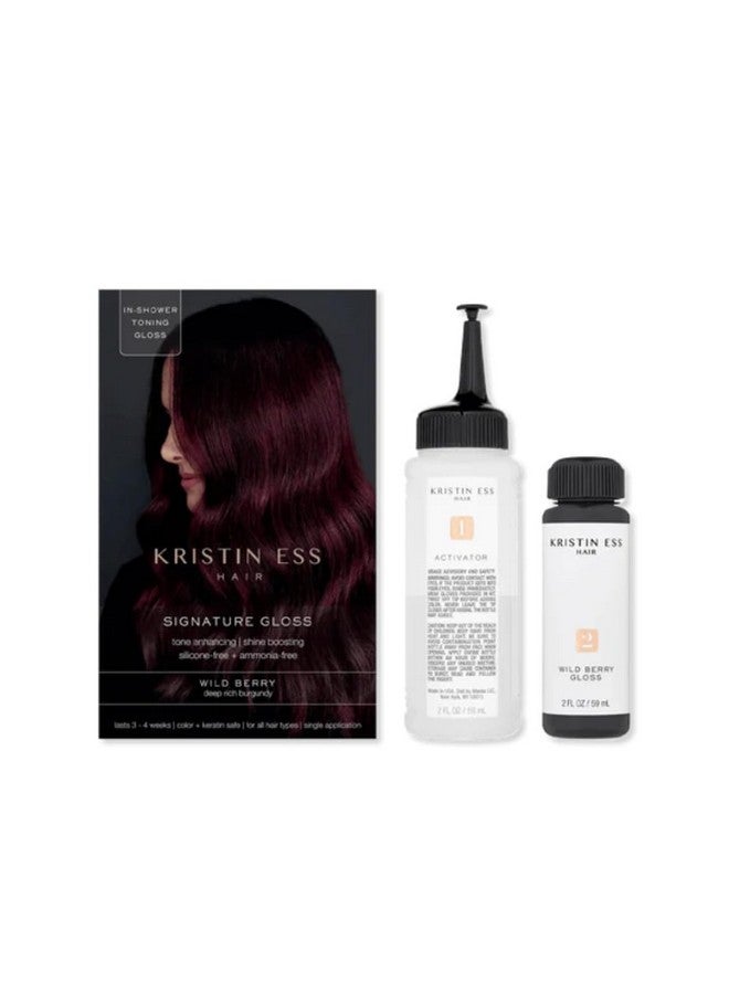 Signature Hair Gloss Wild Berry Unisex Hair Color 1 Application