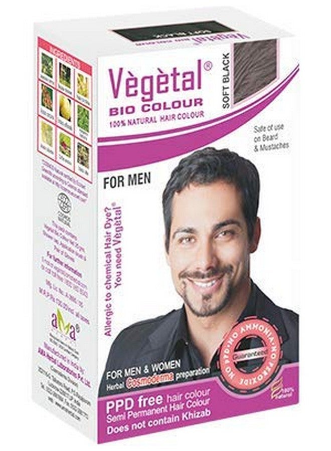 Bio Colour Black Beard Hair Colour For Men 25G. (Pack Of 3)