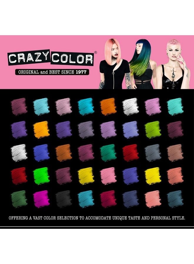 Hair Dye Vegan And Crueltyfree Semi Permanent Hair Color Temporary Dye For Prelightened Or Blonde Hair No Peroxide Or Developer Required (Sky Blue)