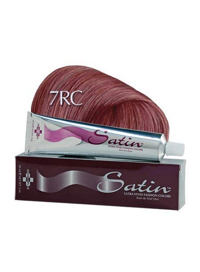 Satin Ultra Vivid Fashion Colors Red Copper Series (7Rc Red Copper Blonde)