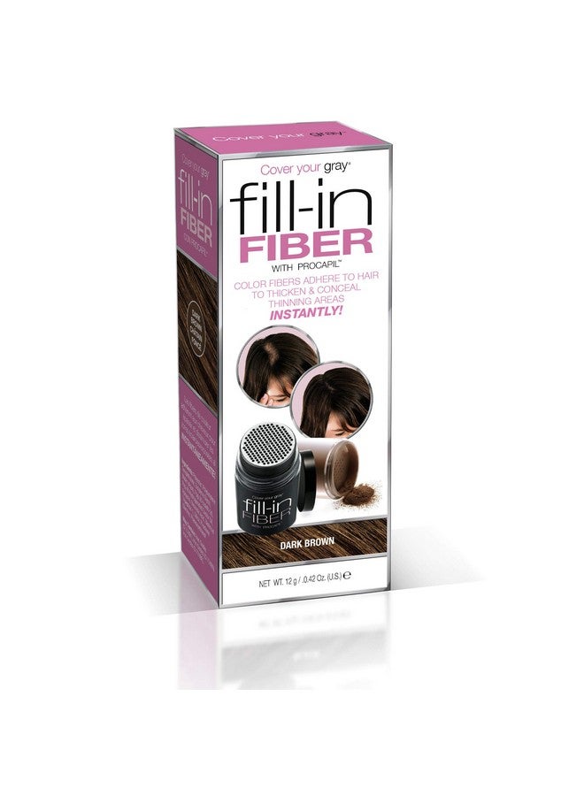 Pro Fillin Fibers With Procapil Dark Brown