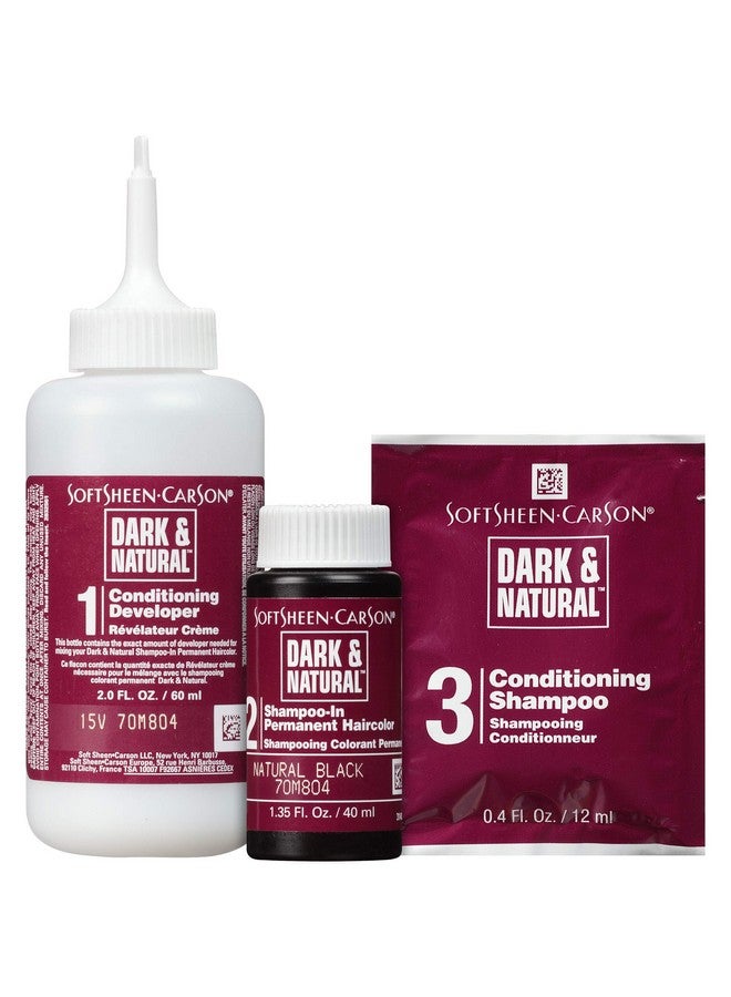 Dark & Natural Hair Color For Men 5 Minutes Natural Looking Gray Coverage For Up To 6 Weeks Shampooin Permanent Hair Dye Jet Black Ammonia Free Natural Black