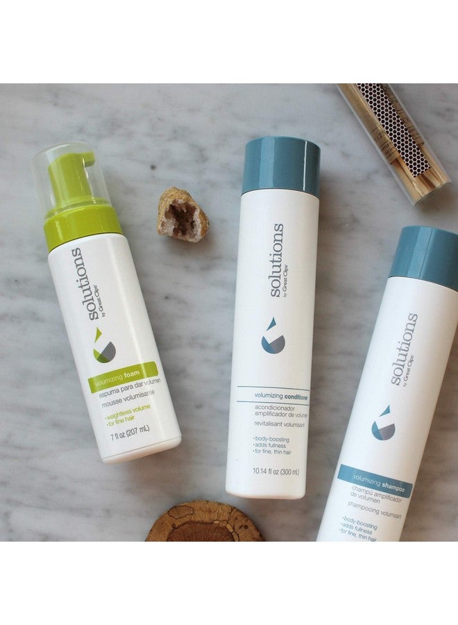 Solutions Volumizing Foam 7Oz ; Adds Volume Softness & Medium Control ; Enhances Natural Shine ; For Fine To Medium Hair