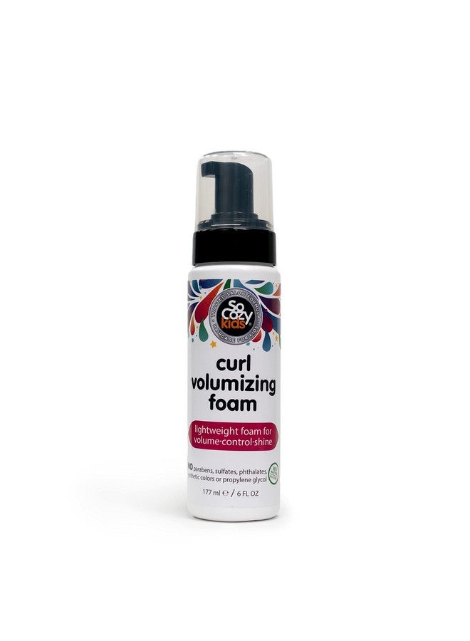 Socozy Curl Volumizing Foam For Kids Hair Synthetic Colors Or Dyes 6 Fl Oz (578)