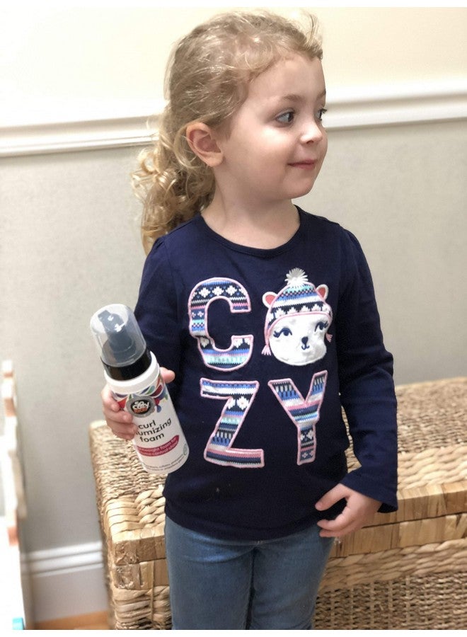 Socozy Curl Volumizing Foam For Kids Hair Synthetic Colors Or Dyes 6 Fl Oz (578)
