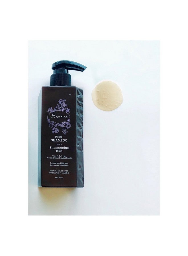 Divine Curls Shampoo For Curly Wavy And Multitextured Hair Sulfatefree Parabenfree Deeply Cleanses Restores And Hydrates Curls 34 Ounce