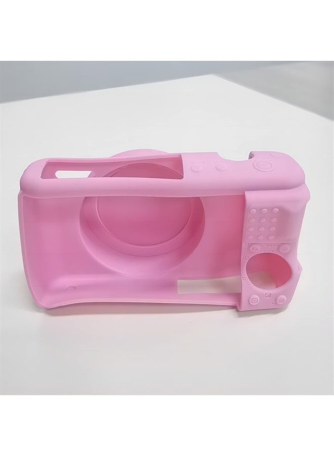 Camera Case for Sony ZV-1, Sony ZV1 Camera Case Digital Camera Anti-Scratch Slim Fit Soft Dslr Camera Sleeve with ZV1 Screen Protector (Pink)