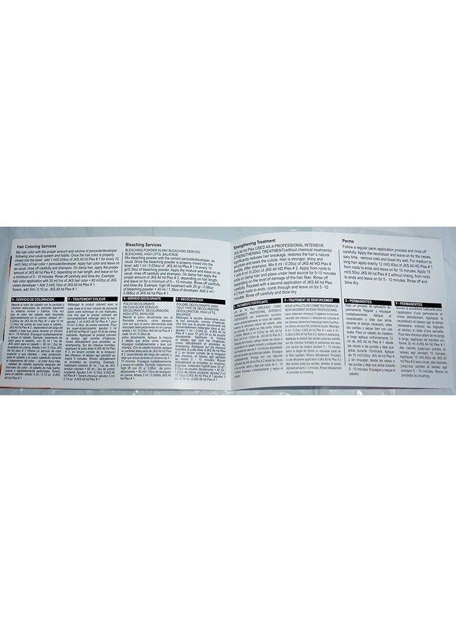 Plex Defender & Repair Bundle 3 Items: Plex Bond Treatment 2 Application Kit 8Oz Plex Amazing Shampoo & 8Oz Plex Amazing Conditioner