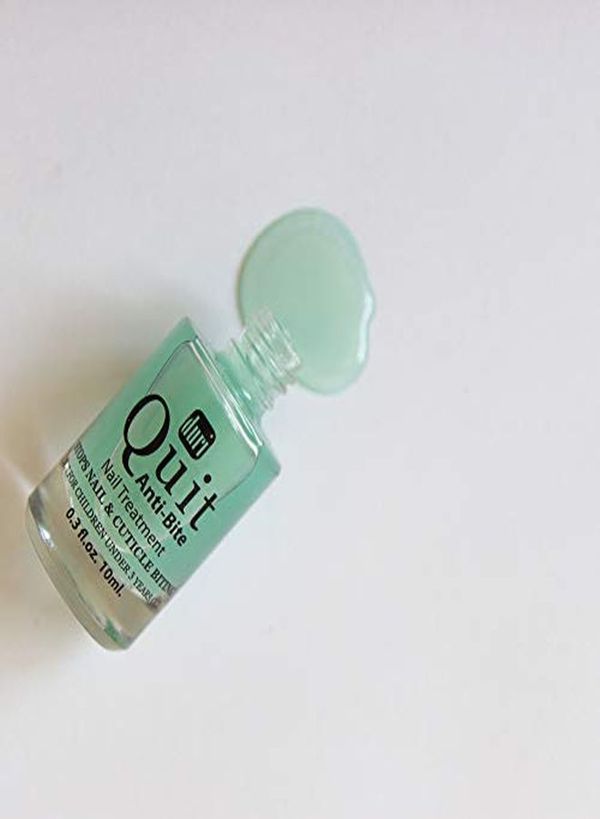 Nail Polish, Quit Anti Bite, Nail Care Polish, Stops Nail And Cuticle Biting, For Ages 3+ (0.3 Fl.Oz. 10 Ml.)