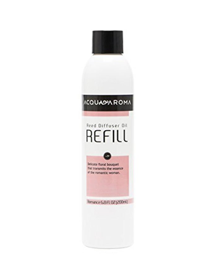 Romance Rose Reed Diffuser Oil Refill 6.8 FL OZ (200mL) Contains Essential Oils Multicolour 6X1.5X1.5 inch