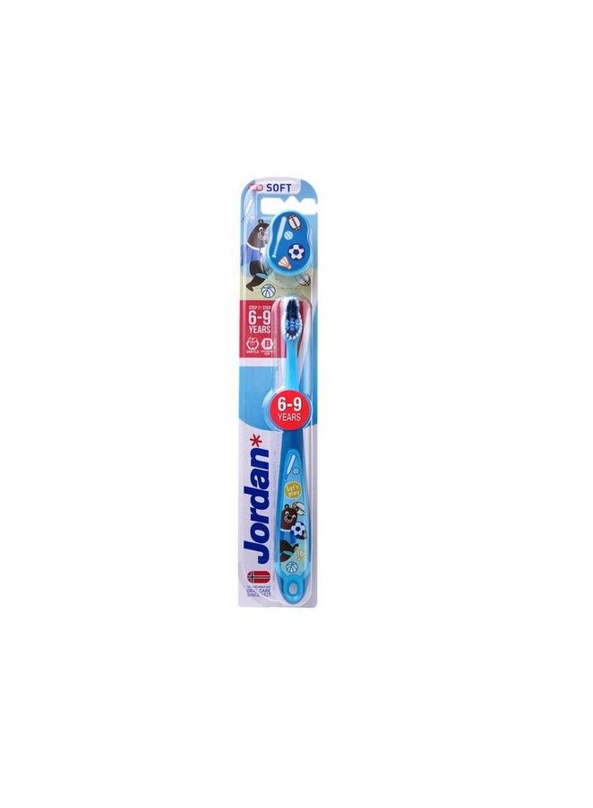 Step 3 Kids Toothbrush With Stand 6 9 Years Tooth Brushsoft Bristles Bpa Free Kid Toothbrush (6 9Years Kid Stand Blue)