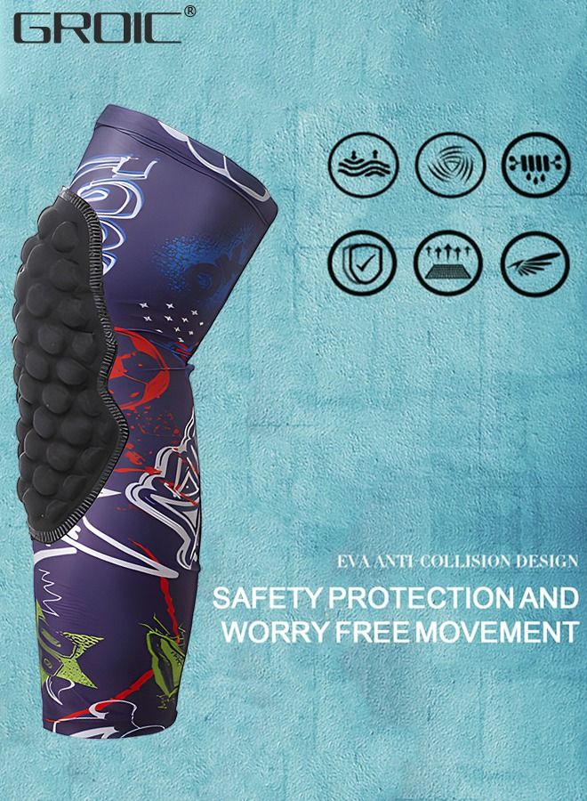 Knee Pads for Kids,Basketball Baseball Knee Brace Knee Support, Collision Avoidance Kneepad Compression Knee Sleeve for Volleyball,Long Leg Sleeves Sports Gear