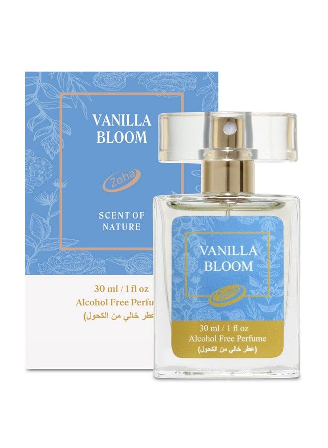 Vanilla Bloom Perfume For Women And Men | Alcohol Free & Essential Oil Based Perfumes | Vegan & Long Lasting Perfume | Made In Usa (30 Ml/1.0 Oz)