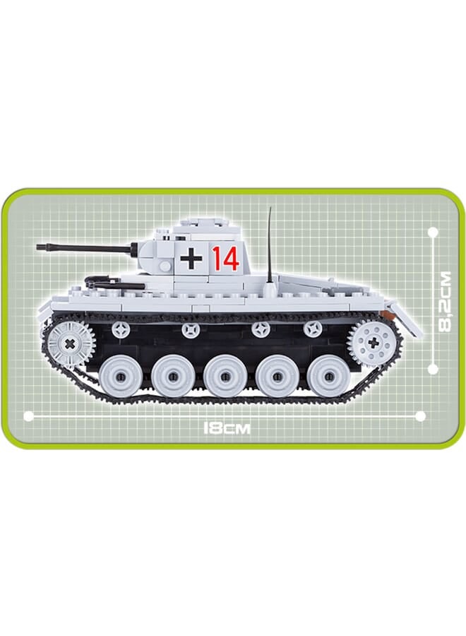 350 Pcs Small Army Panzer Ii Ausf. C