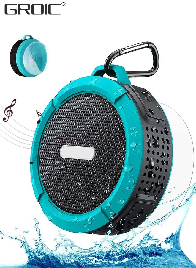 Portable Bluetooth Speaker,Waterproof Wireless Portable Outdoor Speaker,TWS Dual Pairing Wearable Speaker 5.0,,Bluetooth Speaker for Bicycle Scooter Riding Sports