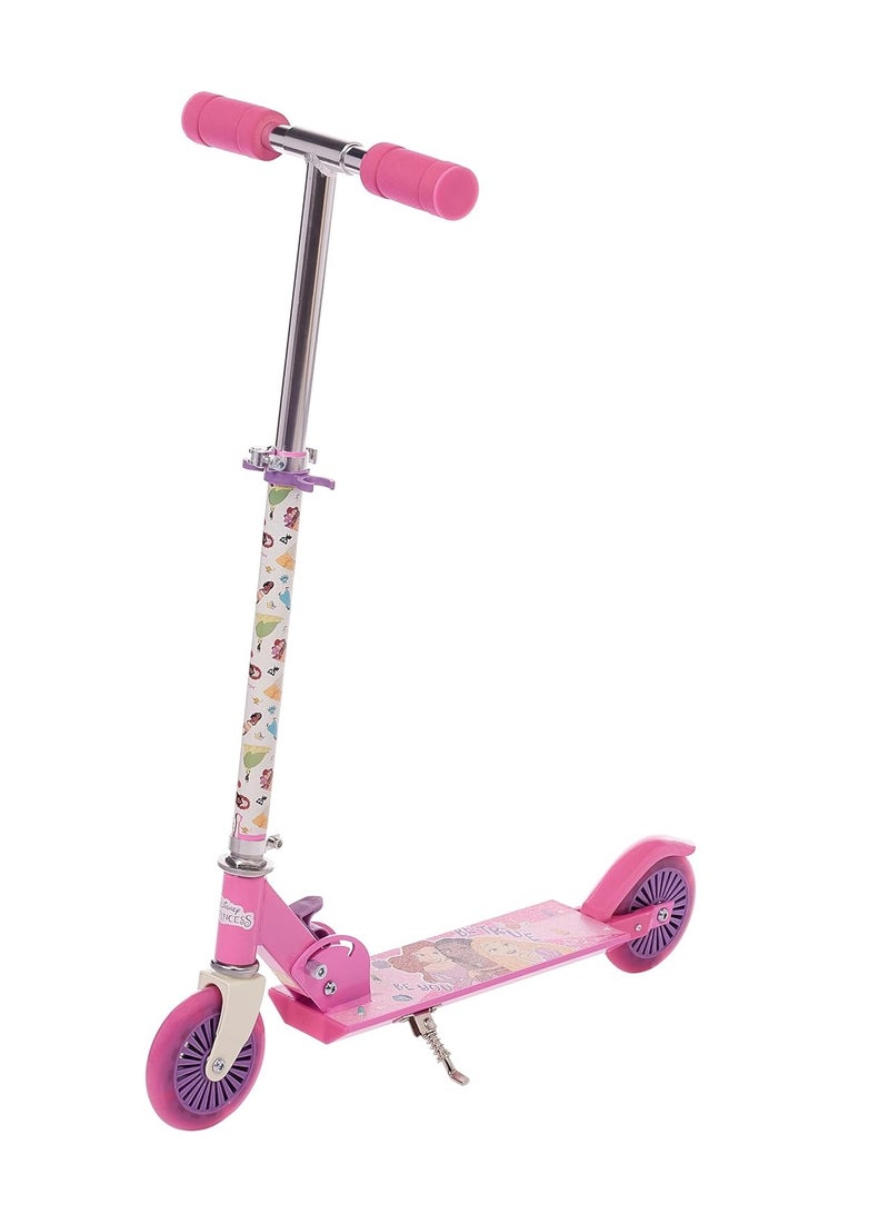 Princess 2 wheel Scooter - with LED light Pink, SP-7061