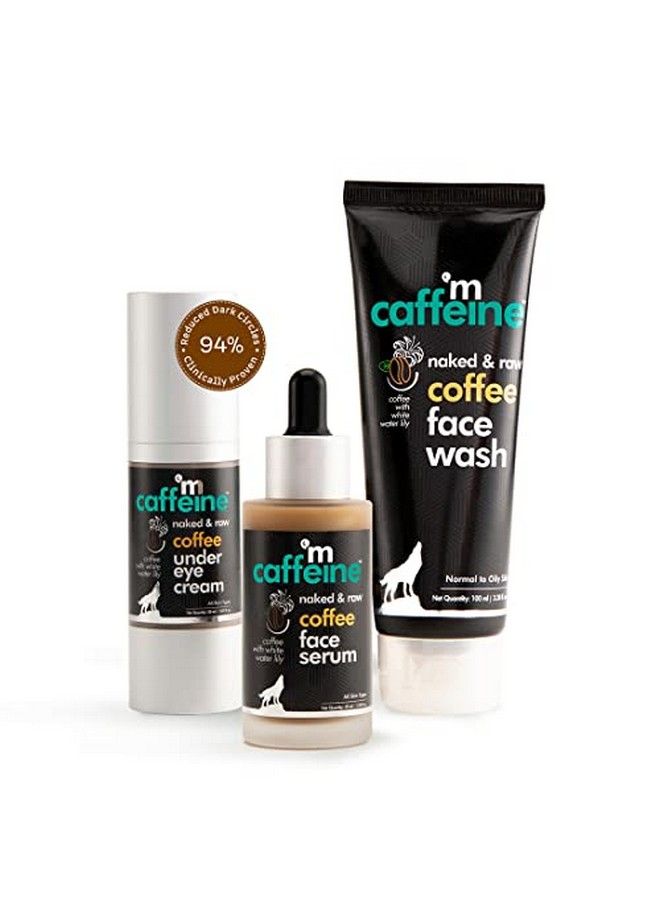 Daily Coffee Picks ; Deep Cleanse Sun Protection Relieves Dark Circles ; Face Wash Face Serum Under Eye Cream ; All Skin ; Paraben & Mineral Oil Free