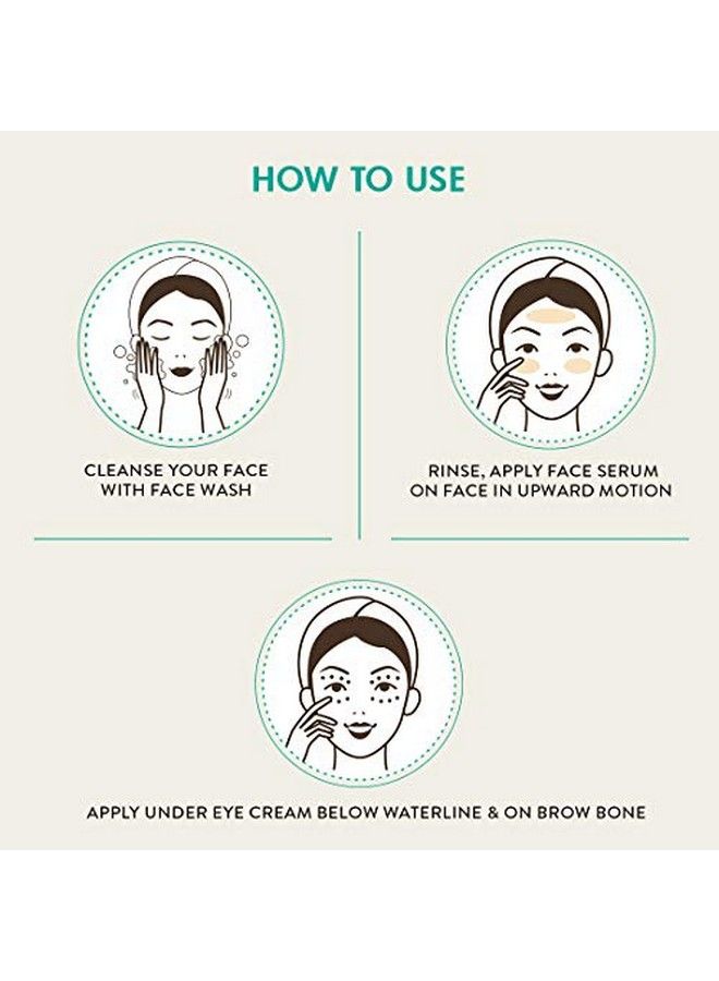 Daily Coffee Picks ; Deep Cleanse Sun Protection Relieves Dark Circles ; Face Wash Face Serum Under Eye Cream ; All Skin ; Paraben & Mineral Oil Free