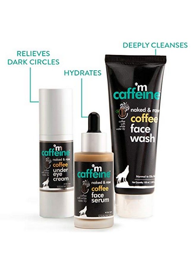 Daily Coffee Picks ; Deep Cleanse Sun Protection Relieves Dark Circles ; Face Wash Face Serum Under Eye Cream ; All Skin ; Paraben & Mineral Oil Free