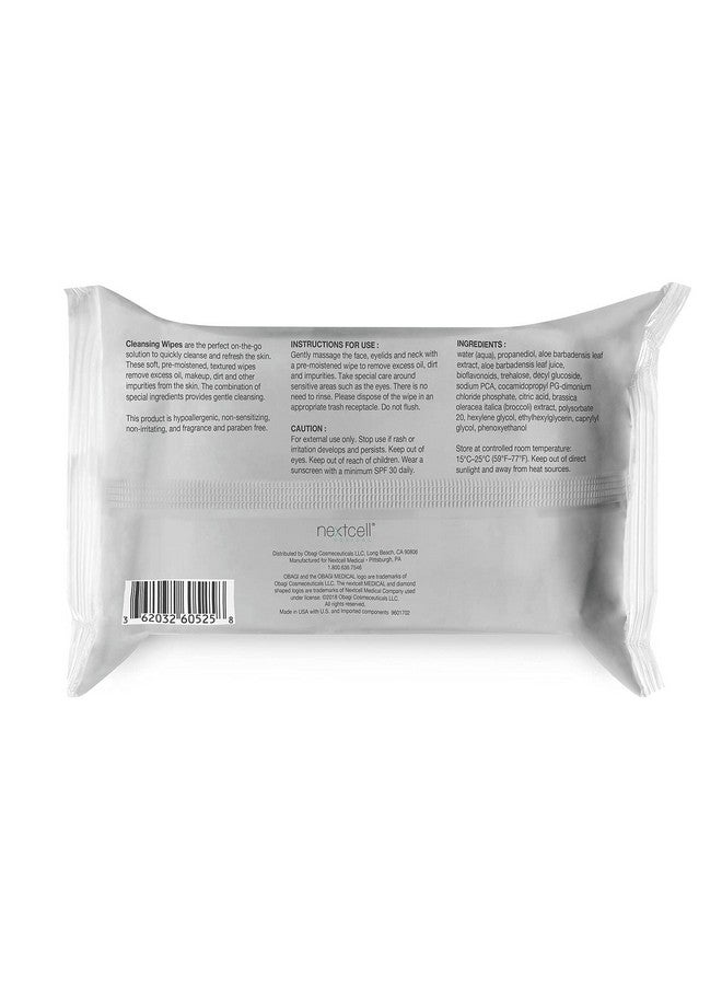 On The Go Cleansing And Makeup Removing Wipes 25 Count