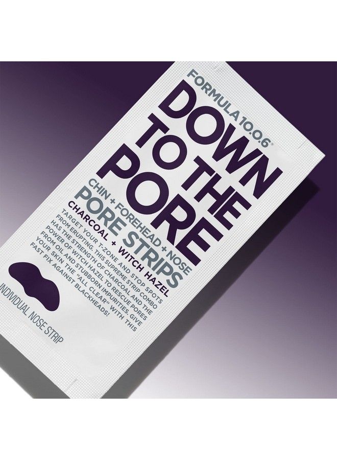 Down To The Pore Strips Pore Cleansing Strips Removes Blackheads & Clears Clogged Pores 6 Count