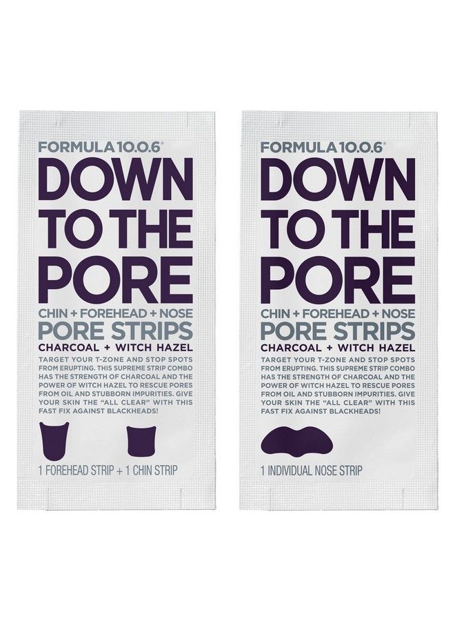 Down To The Pore Strips Pore Cleansing Strips Removes Blackheads & Clears Clogged Pores 6 Count