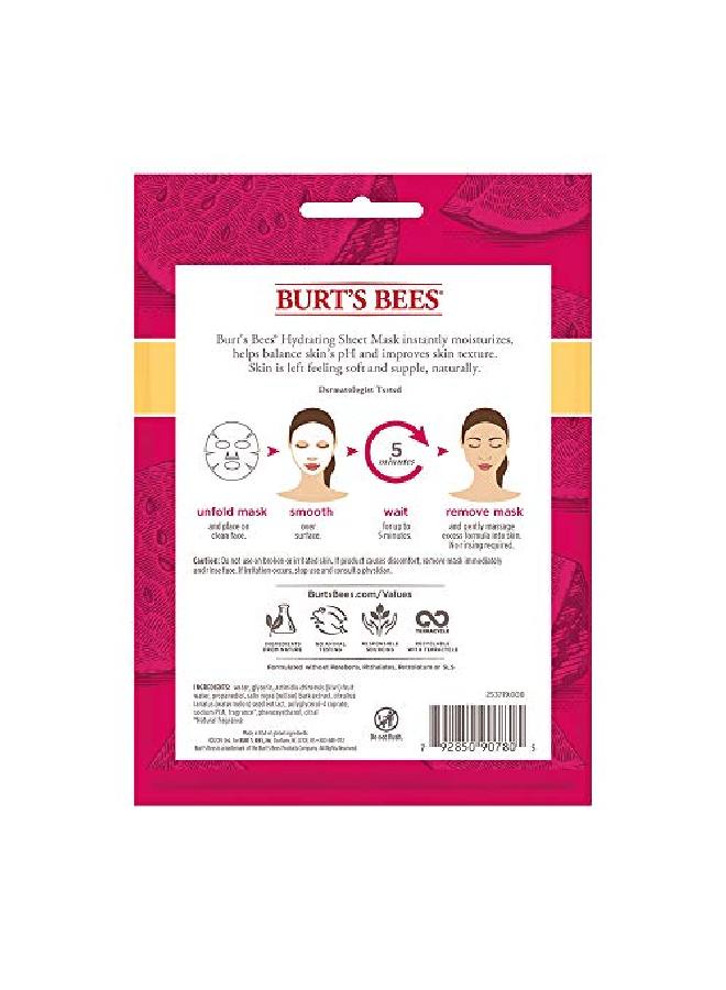 Hydrating Sheet Mask With Watermelon 1 Pc