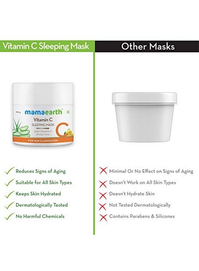 Vitamin C Sleeping Mask Night Cream For Women For Skin Illumination 100 G