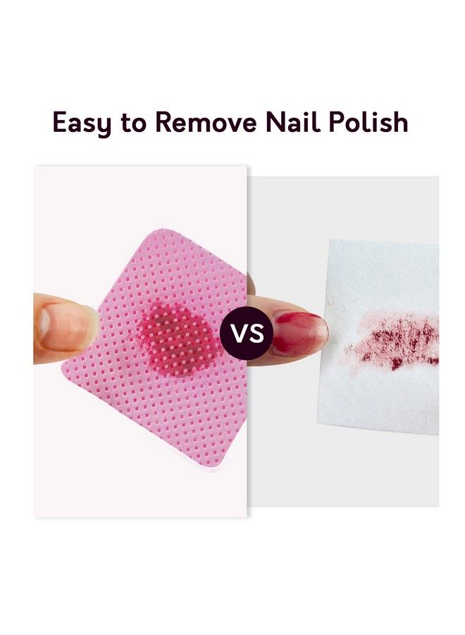 1080Pcs Pink Lint Free Nail Wipes Eyelash Extension Glue Wipes Soft Nail Polish Remover Pads Nonwoven Nail Polish Remover Wipes Lint Free Wipes For Eyelash Extensions Nails Lash Glue