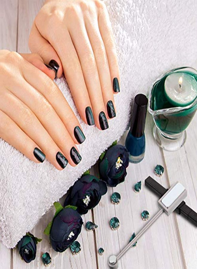 8 Pieces Magnetic Stick Magnet Plate Magnet Set For Born Pretty Effect Magnetic Gel Nail Polish Art Diy Tool