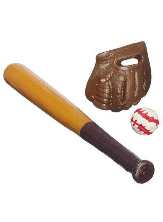 Dollhouse Miniature Baseball Set