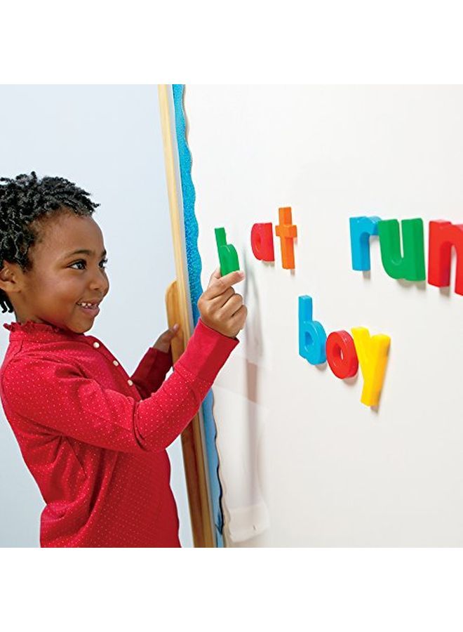 Multicolored Uppercase & Lowercase Alphamagnets And Mathmagnets Set Of 214 Uppercase & Lowercase Magnetic Letters Numbers Punctuation & Math Symbols Magnetic Alphabet & Magnetic Numbers Ages 3+