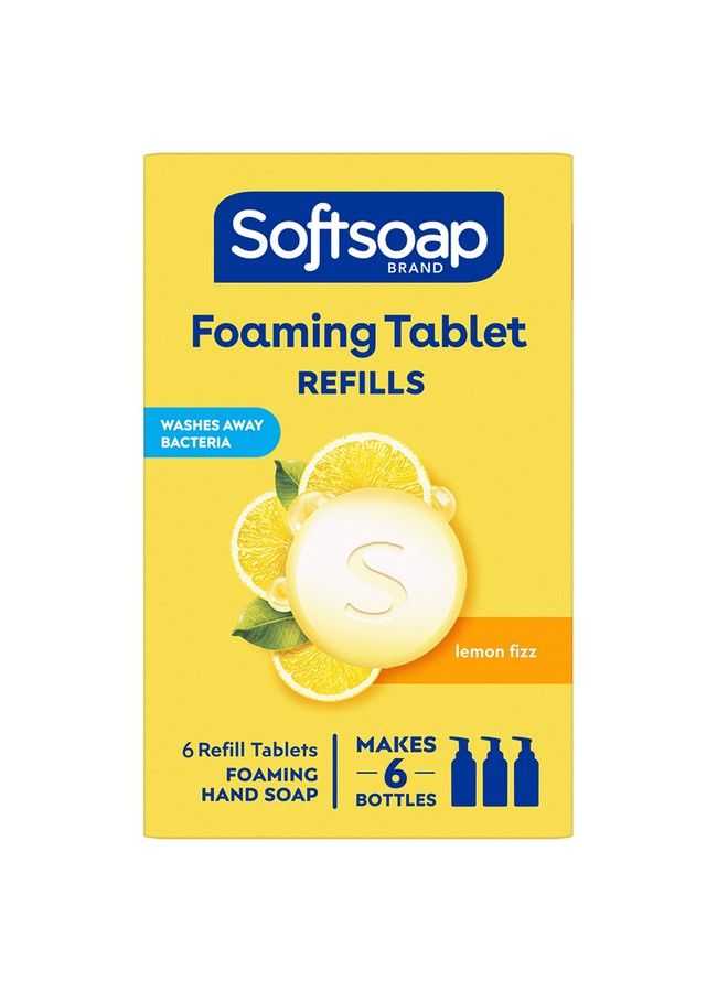 Hand Soap Tablets Foaming Hand Soap Refill Tablets Lemon Fizz 6 Tablets