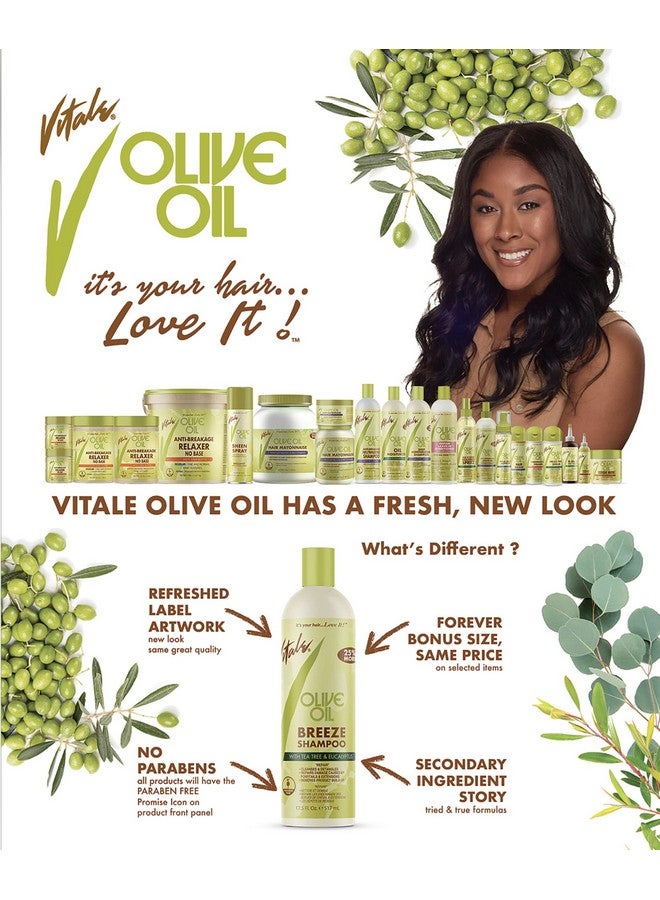 Olive Oil Breeze Shampoo 14 Oz
