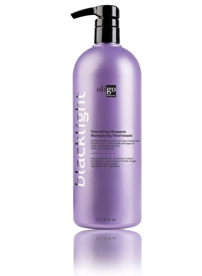 Oligo Professional Blacklight Nourishing Shampoo ; Paraben Free ; Moisturizing Hydration ; Vegan Friendly Color Extender (32 Oz)