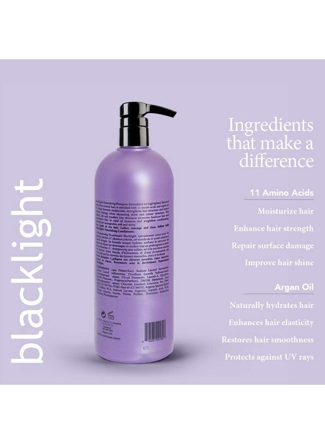 Oligo Professional Blacklight Nourishing Shampoo ; Paraben Free ; Moisturizing Hydration ; Vegan Friendly Color Extender (32 Oz)