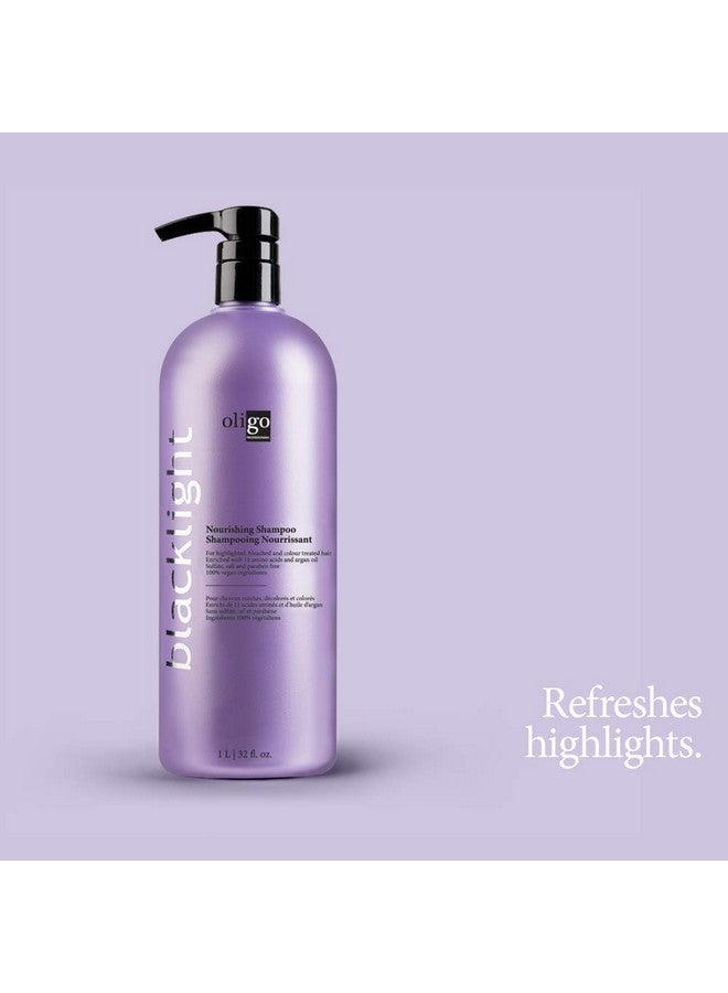 Oligo Professional Blacklight Nourishing Shampoo ; Paraben Free ; Moisturizing Hydration ; Vegan Friendly Color Extender (32 Oz)