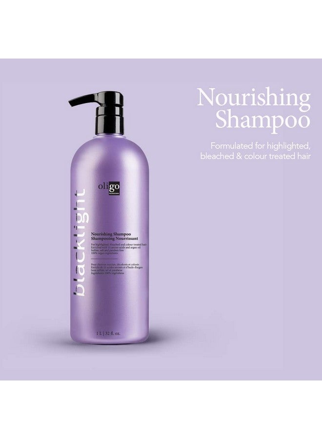 Oligo Professional Blacklight Nourishing Shampoo ; Paraben Free ; Moisturizing Hydration ; Vegan Friendly Color Extender (32 Oz)