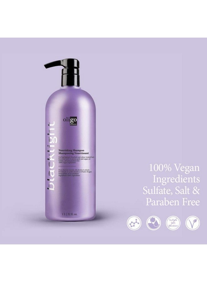 Oligo Professional Blacklight Nourishing Shampoo ; Paraben Free ; Moisturizing Hydration ; Vegan Friendly Color Extender (32 Oz)