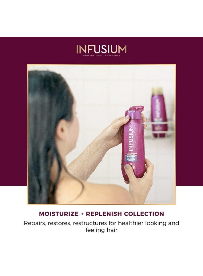 Professional Shampoo Conditioner And Leavein Treatment Set Moisturize And Replenish Avocado & Olive Oil 3 13.5Oz Bottles